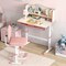 Adjustable Kids Study Desk, Tiltable and Height-Adjustable with Storage